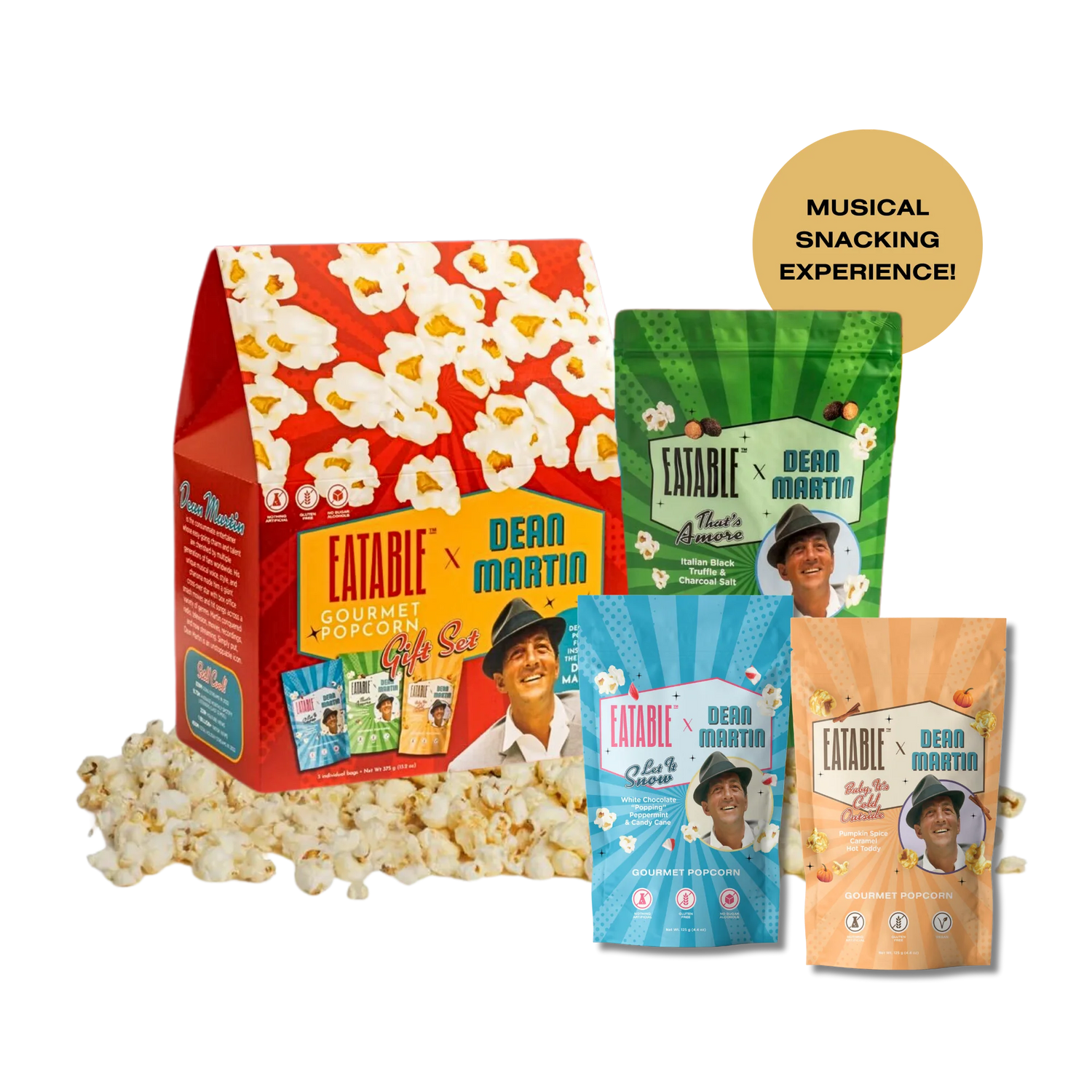 Dean Martin Eatable popcorn banner
