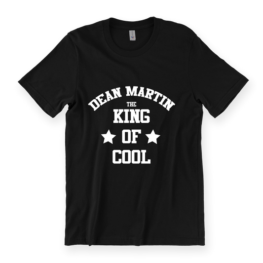 Dean Martin King of Cool black tee