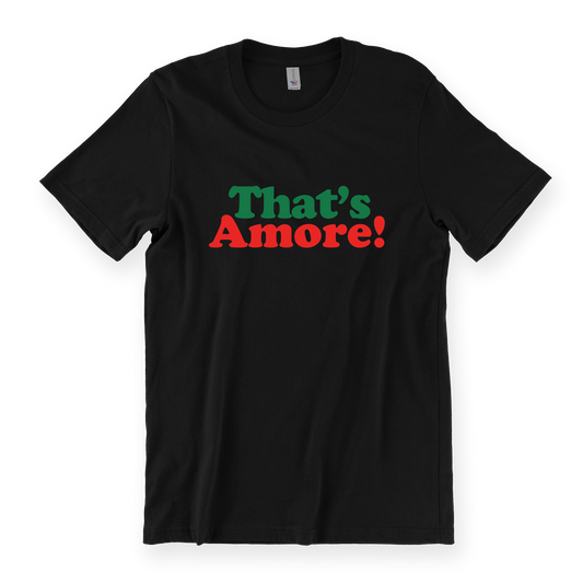 That's Amore! Tee - Black